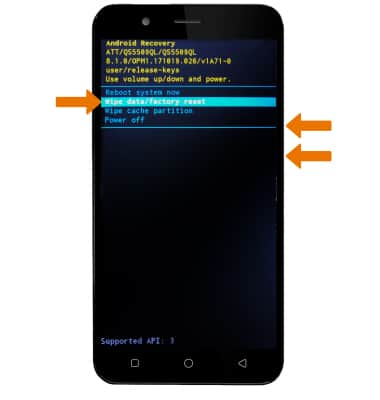 undefined undefined - Reset Device - AT&T