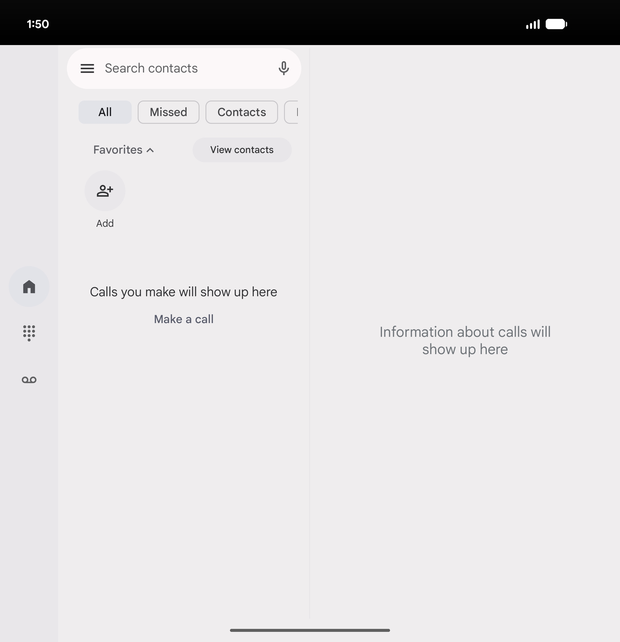 While in the Phone app, a method to set up voicemail is by calling your ...