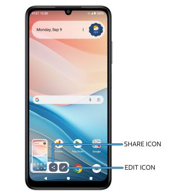 ATT Verge (SL219A) - Take a Screenshot - AT&T