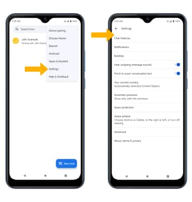ATT Motivate Max (U668AA) - Configuración de mensajería - AT&T