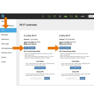 ATT Wireless Internet (IFWA40) - Modem & Router Settings - AT&T