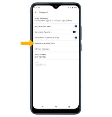 ATT Motivate Max (U668AA) - Configuración de mensajería - AT&T