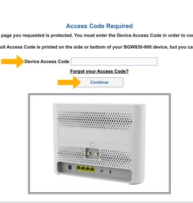 ATT Portal Internet Air for Business 5G (BGW830) - Versión de software ...