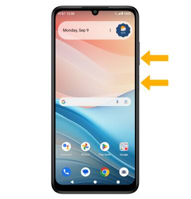 ATT Verge (SL219A) - Take a Screenshot - AT&T