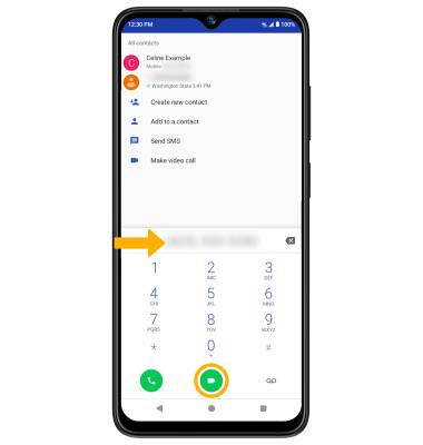AT&T Calypso 5 - Android - Make & Receive an AT&T Video Call - AT&T