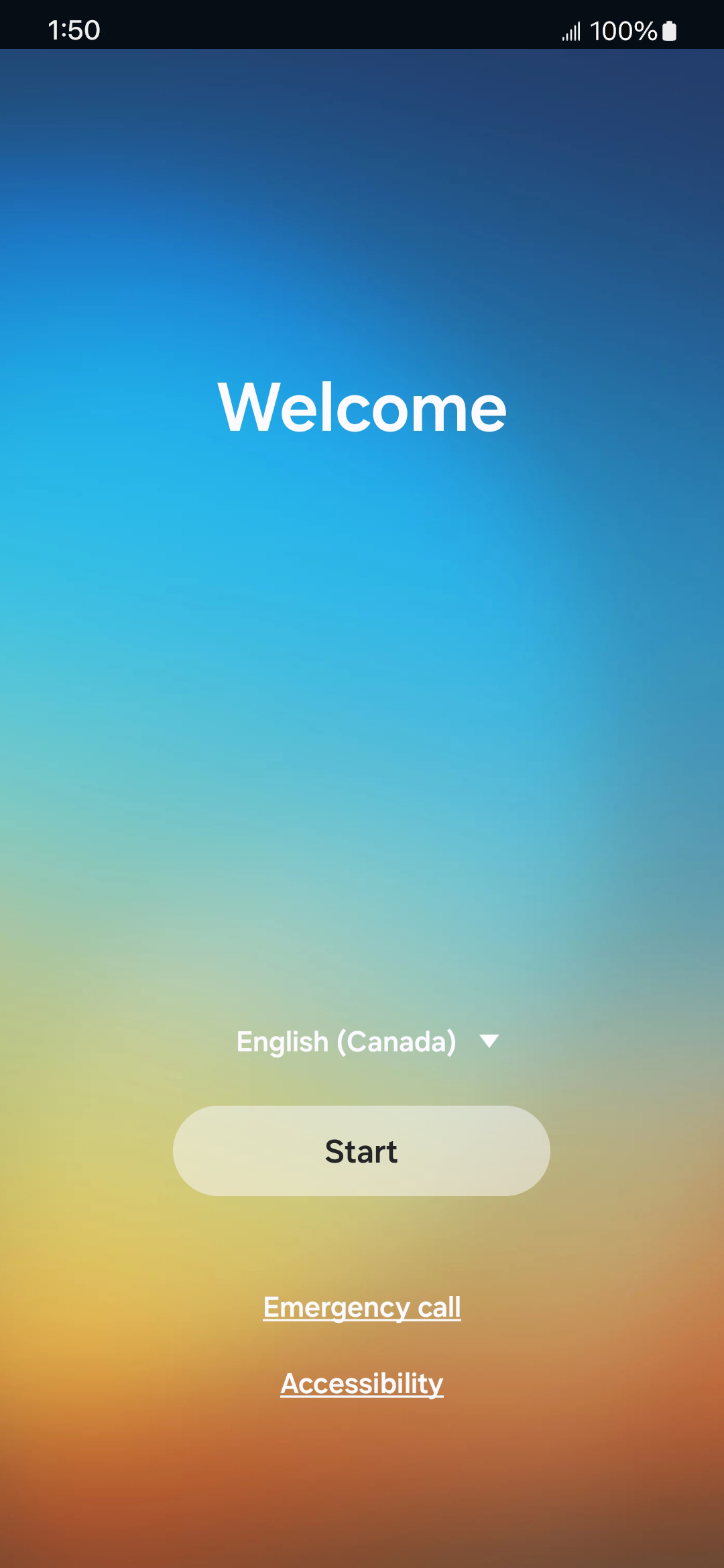 Tap Start.