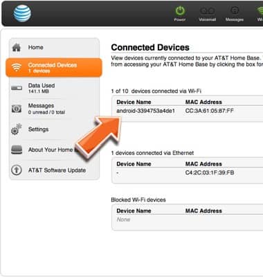 ATT Home Base (Z700/Z700A) - Connect WPS devices - AT&T