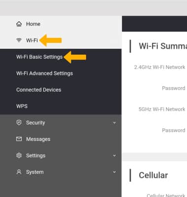 ATT Turbo Hotspot 3 (ATTCKTHS02) - Wi-Fi Network Name and Password - AT&T