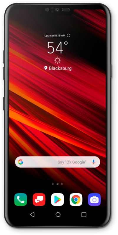 LG V50 ThinQ 5G - Navegar por múltiples pantallas EasyHome - AT&T
