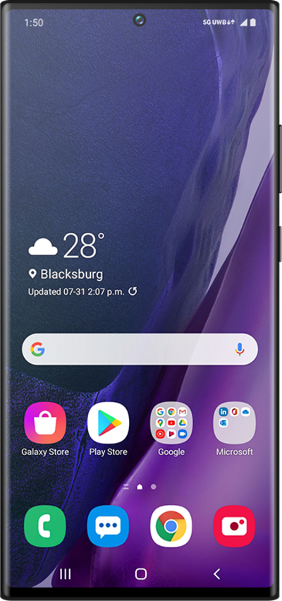 Samsung Galaxy Note20 Ultra 5G User Guide & Manual