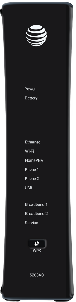 ATT U-Verse 5268AC - Android - Editing your Wi-Fi’s name or password - AT&T
