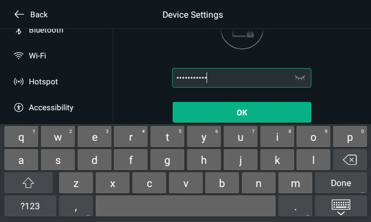 The indicator is in the bottom right.