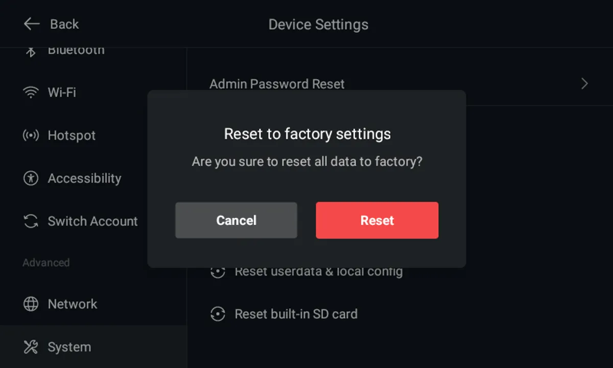 The indicator is in the center.